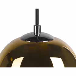 SLV PANTILO OVAL éclairage en suspension Support flexible E27 15 W Or