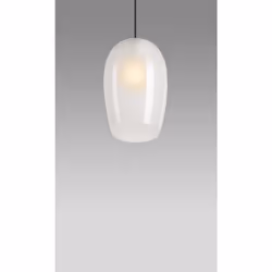 SLV PANTILO OVAL éclairage en suspension Surface E27 15 W Blanc