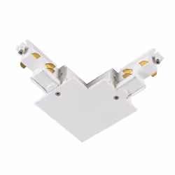 SLV L-connector, Connecteur en L, Blanc, Polycarbonate (PC), IP20, I, Plafond/mur