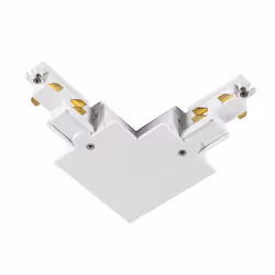 SLV L-connector, Connecteur en L, Blanc, Polycarbonate (PC), IP20, I, Plafond/mur