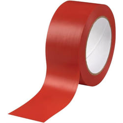Rocol - Ruban de marquage de sol Easy Tape pvc rouge longueur 33 m largeur 50 mm