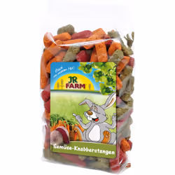 JR Farm Vegetable-Nibblesticks, Granulés, 125 g, Lapin, 9,7%, 5%, 5,7%