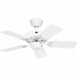 Dimensions et données techniques 220-240 V ~ 50 Hz Diamètre : 76,2 cm Couleur du boîtier : blanc Couleur des pales : blanc / ...
