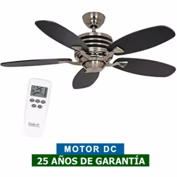 Fabriqué par : CasaFan, Allemagne Variété contemporania Le 9510345 ECO GAMMA est un ventilateur de plafond d'aspect rustique  ...
