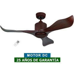 Casafan - Ventilateur de plafond 313227 eco aviador 132 nb noyer foncé