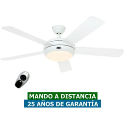 Casafan - Ventilateur de plafond avec lumière 9513261 titanium 132cm satin white