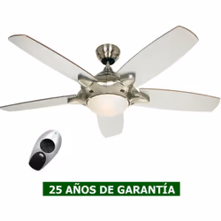 Fabriqué par : CasaFan, Allemagne Le ventilateur de plafond MERCURY, d'un diamètre de Ø132 cm, se distingue par son design ca ...
