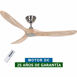 Fabriqué par : CasaFan, Allemagne Le ventilateur CasaFan convient aux pièces de plus de 17,6 m2 et de 2,4 m à 2,8 m de hauteu ...