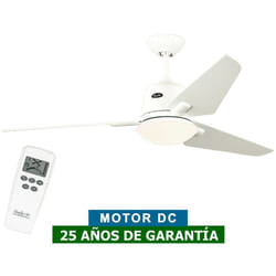 Ventilateur de plafond avec lumière CasaFan 513286 ECO AVIATOS 132 Blanc WE-WE