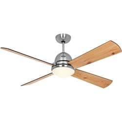 Certeo - Ventilateur de plafond Libeccio Chrome