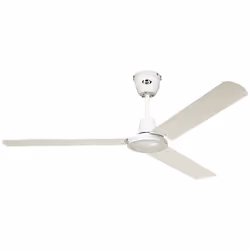 CasaFan Tristar II 120 WE, Ventilateur à lame domestique, Blanc, Plafond, 122 cm, Secteur, 60 W