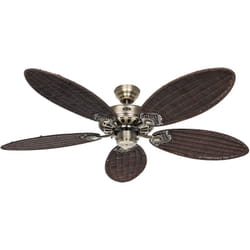 Casafan - Ventilateur de plafond 51320196 classic royal 132cm Caribbean wicker blades