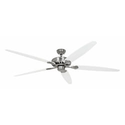 Casafan - Ventilateur de plafond Royal Chrome mat 180 bl-gr