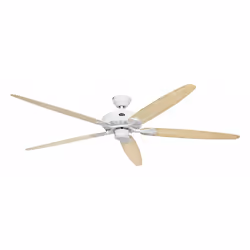 Dimensions et données techniques 220-240 V ~ 50 Hz Diamètre : 180 cm Couleur du boîtier : blanc Couleur des pales : érable / ...