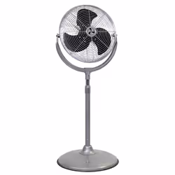 CasaFan SPEED2STAND, Ventilateur à lame domestique, Argent, Sol, Aluminium, Chrome, Métal, 1305 tr/min, 40 cm