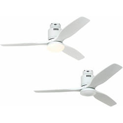 Ventilateur de plafond Aerodynamix Eco 132 bl / Blanc