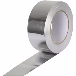 Dimensions et données techniques Bande adhésive Matériau : feuille d'aluminium Couleur : argenté Longeur : 45 m Largeur : 50 ...