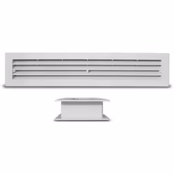 Dimensions et données techniques Grille de ventilation pour l'installation sur porte Compensation de pression entre deux cham ...