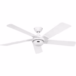 Dimensions et données techniques 220-240 V ~ 50 Hz Diamètre : 132 cm Couleur du boîtier : blanc Couleur des pales : blanc Pui ...