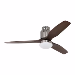 CasaFan 132 BN-NB Chrome, Noyer