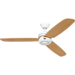 Ventilateur de plafond Night Flight Blanc / Hêtre