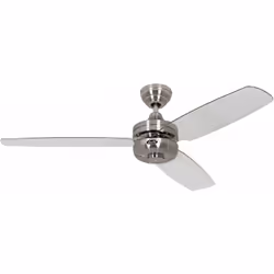 Dimensions et données techniques 220-240 V ~ 50 Hz Diamètre : 132 cm Couleur du boîtier : chrome brossé Couleur des pales : t ...