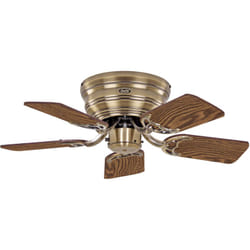 Ventilateur de plafond Classic Flat III Laiton antique 75