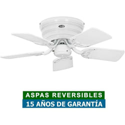 Casafan - Ventilateur de plafond 5075061 classic flat 75cm blanc ou gris / blanc