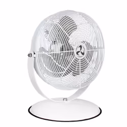 CasaFan DESK2PROTECT SL, Ventilateur à lame domestique, Blanc, Plafond, Table, Métal, 1360 tr/min, 30,3 cm