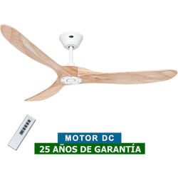 Casafan - Ventilateur de plafond 315214 eco genuino 152cm bois naturel/blanc