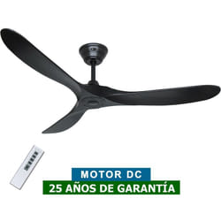 Casafan - Ventilateur de plafond 315227 eco genuino 152cm noir mat