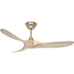 Casafan - Ventilateur de plafond Eco Genuino dc 122 Laiton & Bois