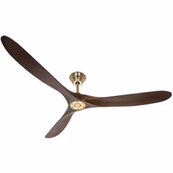 Fabriqué par : CasaFan, Allemagne Matériaux nobles avec style et élégance. Le ventilateur de plafond 318018 Eco Genuino a un ...