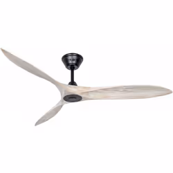 Dimensions et données techniques 220-240 V ~ 50 Hz Diamètre : 152 cm Couleur du boîtier : noir mat Couleur des pales : bois b ...