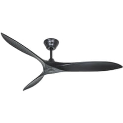 Casafan - Ventilateur de plafond eco airscrew 315245 152cm noir mat