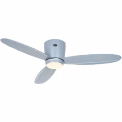 Dimensions et données techniques 100-240 V ~ 50/60 Hz Diamètre : 112 cm Couleur du boîtier : gris clair Couleur des pales : g ...