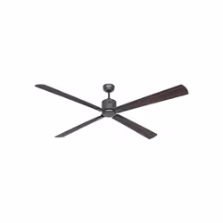 CasaFan ECO NEO III 180 BG-NB/KI, energy-saving ceiling fan, Ø 180 cm, basalt grey casing, 4 reversible walnut/cherry blades  ...