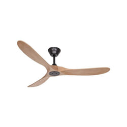 Casafan - Ventilateur de plafond 315236 eco genuino 152cm Moteur noir et pales couleur chene