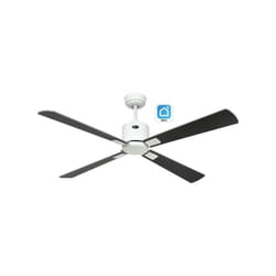 Casafan - Ventilateur de plafond 132cm avec WiFi eco neo iii 943242W Blanc/Wenge & Moteur Gris