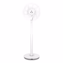 CasaFan Airos Eco SV35 WE, Ventilateur à lame domestique, Blanc, Sol, 1000 tr/min, 32,5 cm, 90°