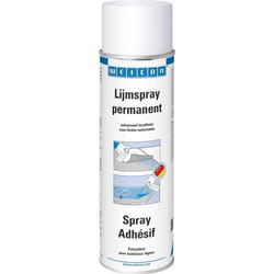 Spray adhésif - WEICON - 500 ml - Transparent - Universel - Intérieur et extérieur