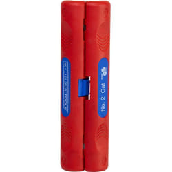 Weicon - 10054014 Outil à dénuder adapté pour Câble CAT5, Câble CAT6, Câble CAT7, Câble à paire torsadée 4.5 à 10 mm