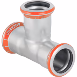 Geberit 21008, Connecteur de tuyau, Charbon, Acier