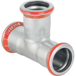 Geberit 21008 raccord des tuyaux d'eau Connecteur de tuyau Charbon, Acier 1 pièce(s)