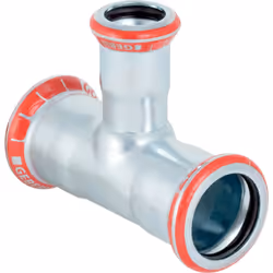 Geberit 21240, Connecteur de tuyau, Charbon, Acier