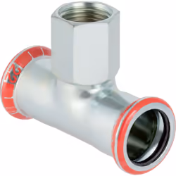 Geberit 21309, Connecteur de tuyau, 1/2", Charbon, Acier