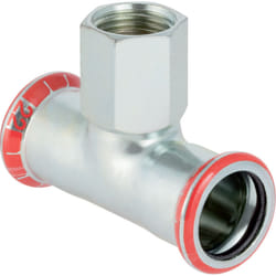 Geberit 21320 raccord des tuyaux d'eau Connecteur de tuyau Charbon, Acier 1 pièce(s)