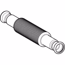 Geberit 23937 raccord des tuyaux d'eau Connecteur de tuyau Charbon, Acier 1 pièce(s)