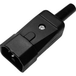 Kaiser - Connectique pour appareils réfrigérants série (connecteur réseau) 749 Martin 749/sw mâle, droit Nombre total de pôles: 2 + pe 10 a noir 1