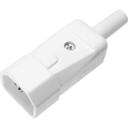 Connectique pour appareils réfrigérants série (connecteur réseau) 749 Kaiser 749/ws mâle, droit Nombre total de pôles: 2 + PE 10 A blanc 1 pc(s)